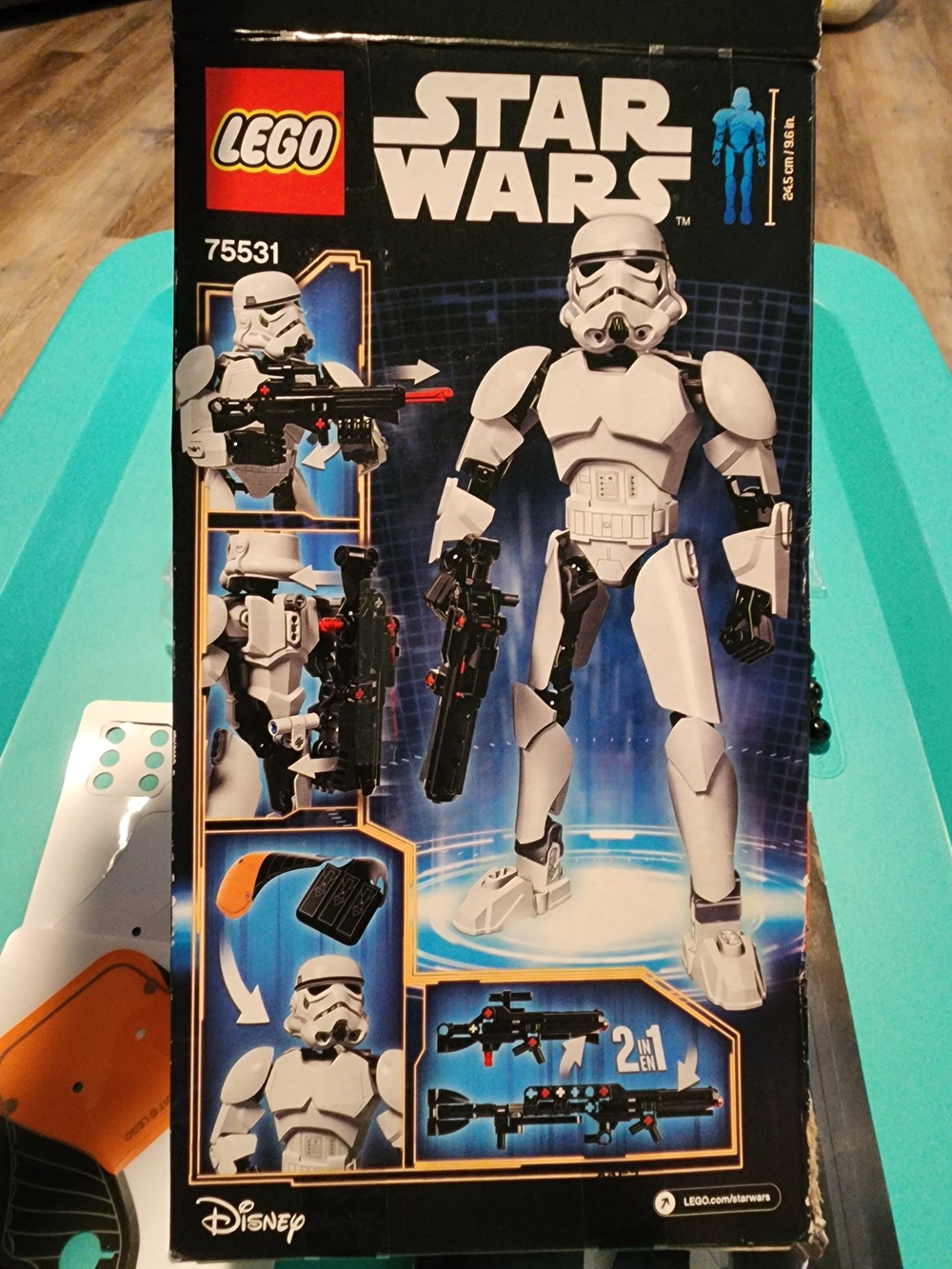 NEW! LEGO Star Wars Stormtrooper Comander Figure 75531 Retired Set